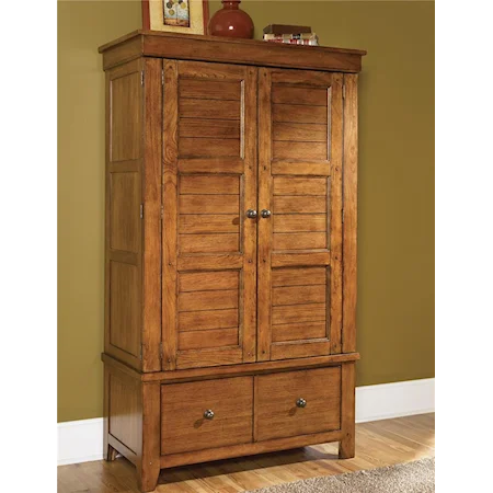 2 Drawer Armoire